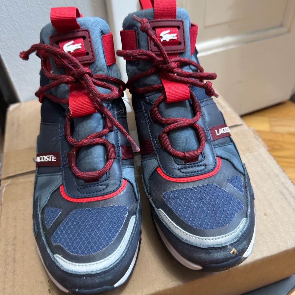Lacoste run breakers men shoes size 8